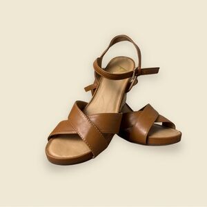 Elegant Brown Women's Sandals